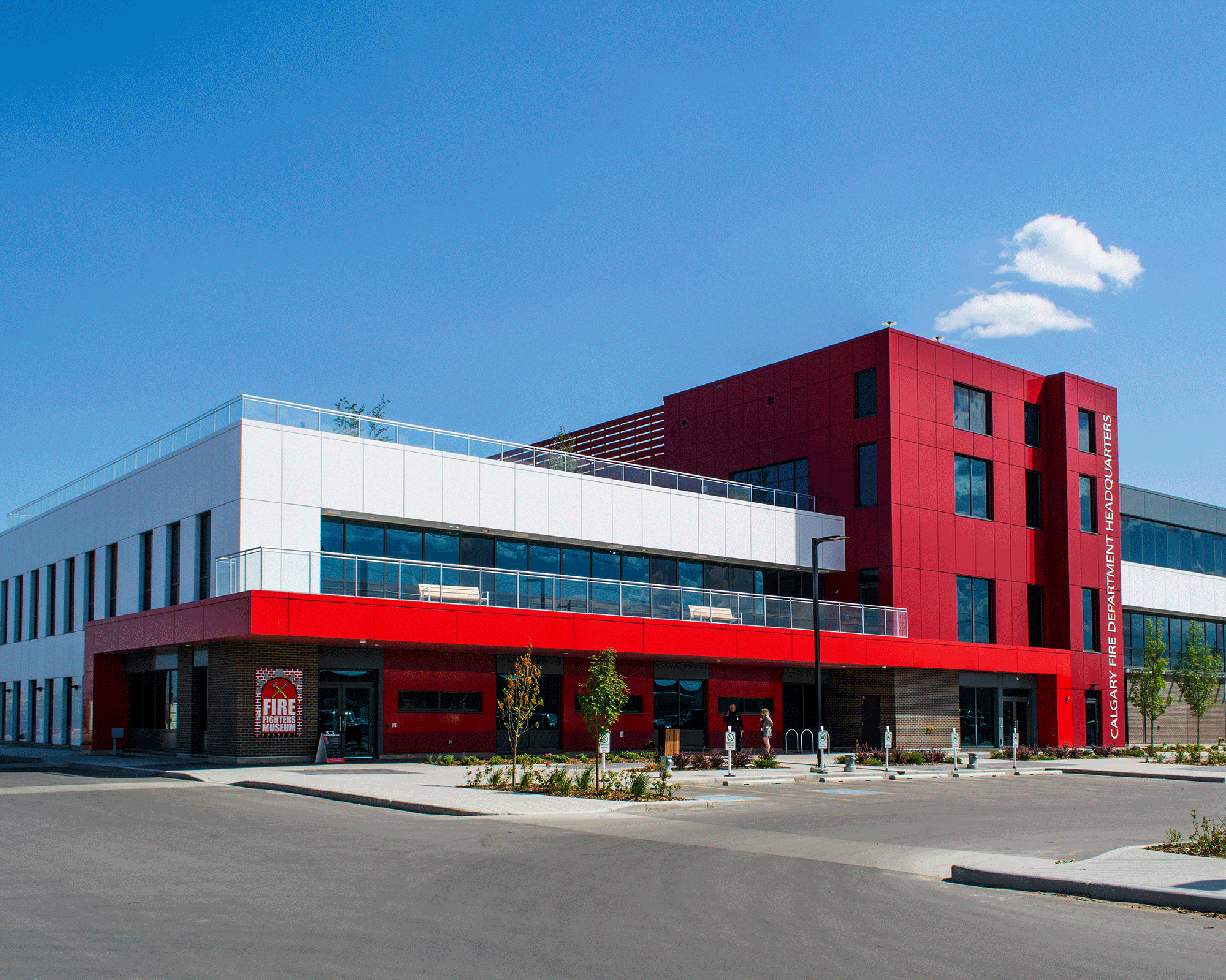 Calgary Fire Station 16 and Calgary Fire Department Headquarters - Arcadis  IBI Group