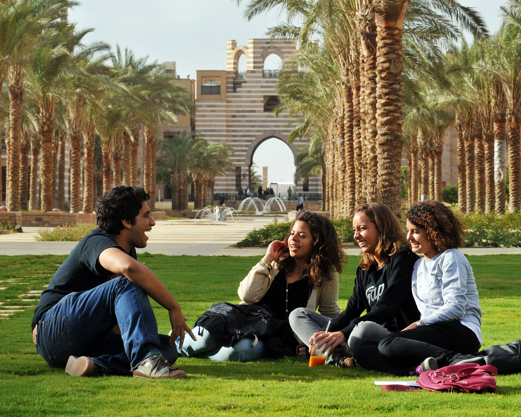 American University in Cairo Master Plan and Campus Site Design